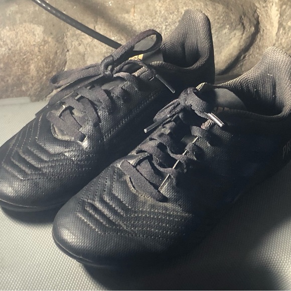 adidas EF8989 Predator 19.4 Flexible Ground Black Junior Soccer Cleats Size 3.5 - Picture 7 of 12